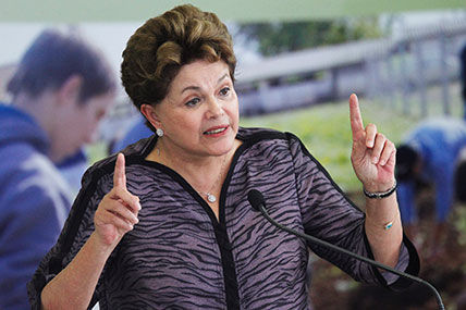  Agricultural interests were the second-largest source of major donations to the re-election campaign of President Dilma Rousseff. REUTERS/Ueslei Marcelino